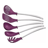 Juego Set De Utensillos 5 Pzs Tramontina Para Cocina