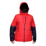 Campera De Hombre Trivor Montagne Outdoor Capucha Fija