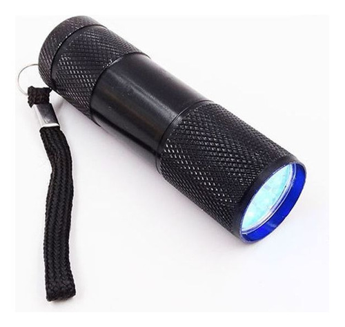 R 9w Lámpara De Curado De Resina Uv Luz 9 Led 395nm Uv Black