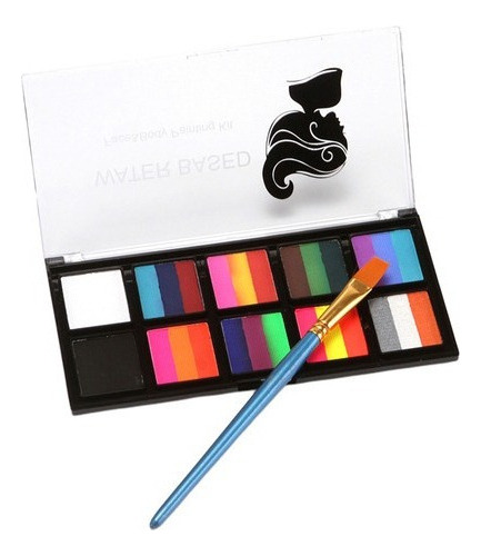 Paleta De Pintura Corporal Pinturas Profesionales