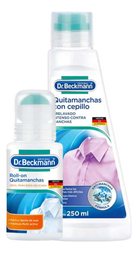 Dr. Beckmann Roll-on + Quitamanchas Con Cepillo - Pack