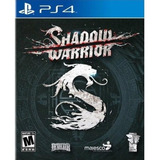 Shadow Warrior Fisico Nuevo Ps4 Dakmor