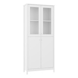 Cristaleira Ditália 4 Portas E-956 Branco Br