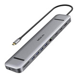 Docking Station Usb C 13 En 1 Dual Hdmi 4k Macbook Pro Air