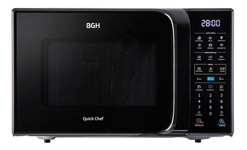 Microondas Bgh Quick Chef Digital 28 L 220v 1500w Negro Rex