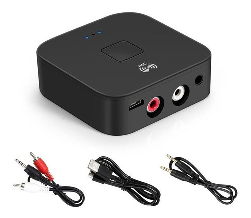 Receptor De Audio Bluetooth 5.0 Nfc Rca Tv Audio 2 Salidas