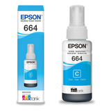 Refil Tinta Para Epson Ecotank T664 Cores 70ml