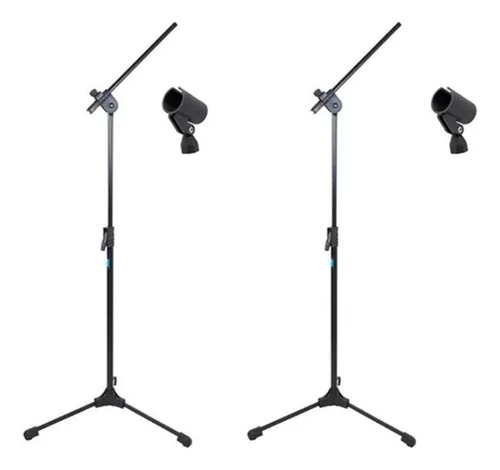 Kit 02 Pedestal Para Microfone Ask+ 02 Cachimbos