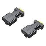 Convertidor Hdmi  A Macho Vga Con Adaptador De Audio 2piezas