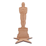 Figura Mdf Estatuilla Oscar Hollywood 30 Cm Centro De Mesa
