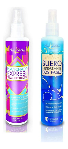 Suero Dos Fases Y Termoprotector Planchado Express Nekane