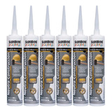 Sellador Silicona Neutra Suprabond Construcción 280ml X 6 Un