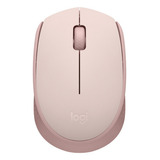 Mouse Inalámbrico Logitech M170 Rosa