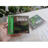 Lote De 2 Jogos Rainbow Six, Lone Wolf E Strategy Ps1 Cib 