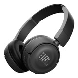 Audífonos Gamer Inalámbricos Jbl Bluetooth T450bt Jblt450bt Negro Con Luz  Azul Led