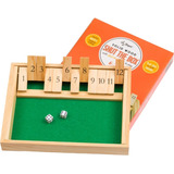 Juegos De Mesa Shut The Box 12 Numeros De Madera Regal Games