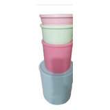 Set De Botes Para Refri  Recipientes Alimentos Tupperware