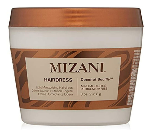 Mizani Coconut Souffle - Peluquería Hidratante, 8 Onzas