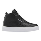 Zapatilla Urbana Mujer Reebok Court Advance Bold High Negro