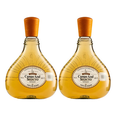 Duo Pack Tequila Campo Azul Selecto Reposado 1750 Ml | Envío gratis