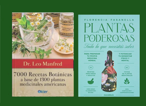 Plantas Poderosas + 7000 Recetas Botanicas - Kier Monoblock