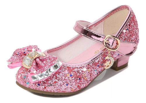 Zapatos De Niña Sandalias Princesa Pantuflas De Cristal26-37