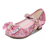 Zapatos De Niña Sandalias Princesa Pantuflas De Cristal26-37