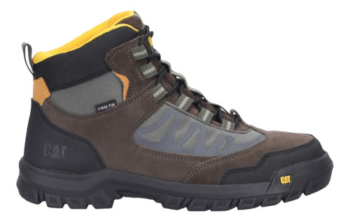 Bota Cat Para Caballero Modelo 724848 Brown Yellow