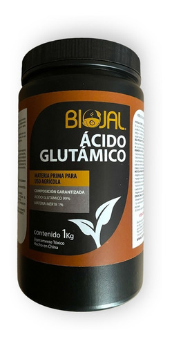 Acido Glutámico, Aminoácido, Bioestimulante Vegetal 1 Kg