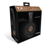 Headset Alámbrico Tx40 Voltedge Universal Xbox, Ps, Switch Color Marrón