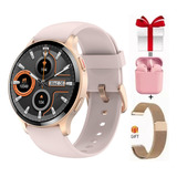 Reloj Inteligente Deportivo Lw77 Para Mujer, Para Huawei Ios