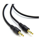 Cable Auxiliar De Audio Estéreo Plug 3.5mm 1x1 De 1.5 Metros