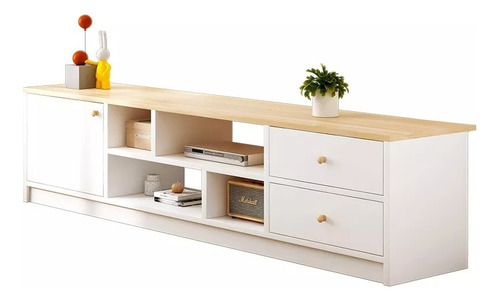 Mueble Mesa Para Tv Mueble Tv Con Puerta Y Cajón 160cm