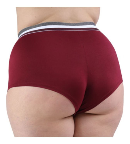 3 Cueca Feminina Plus Size Calcinha 50 52 54 56 58 60 62 64