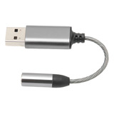 Adaptador Usb A 3.5mm Jack Hembra Con Tarjeta Sonido Externa