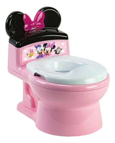 Bañito Entrenador Con Sonido Disney Minnie Mouse Potty Rosa