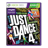 Jogo Just Dance 4 Xbox 360 Midia Fisica Original