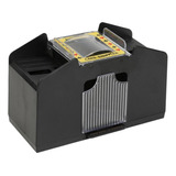 Card Shuffler Usb Y Juego Mesa Con Pilas 4 Cubiertas