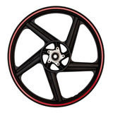 Rin Rim Trasero Para Italika 250z Promoto Moto Rojo