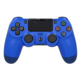 Control Gamepad Alambrico Ps4 Doubleshock /e Color Azul