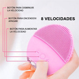 Limpiador Facial Eléctrico Recargable Usb Cepillo Exfoliante