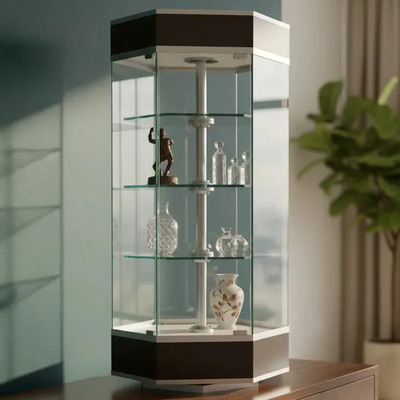 Vitrina Aparador Mini 80cm Estantería Sv Compacta Blanco | MercadoLibre