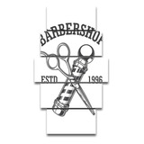 Cuadro Decorativo Barber Estd 1996 Barberia Quintple 