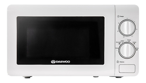 Microondas Daewoo D120m - Blanco 20lts - 220v