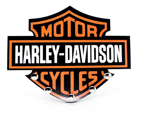 Porta Chaves Mdf Decorativo Harley Davidson Resistente