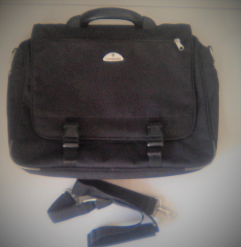 Maletin/porta Notebook Samsonite Negro Poliester 42x30x10cm 