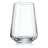 Vasos Trago O Vino Cristal Bohemia Set X 6 Sandra 380ml