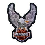 Aguila Harley Davidson, Moteros, Motorcycles, Parche Bordado