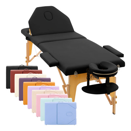 Cama Masaje Onof Portatil Profesional Modelo Ancho Con Funda | Envío gratis