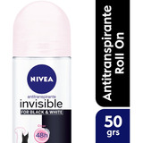 Desodorante Femenino Nivea Invisible Roll On 50 Ml